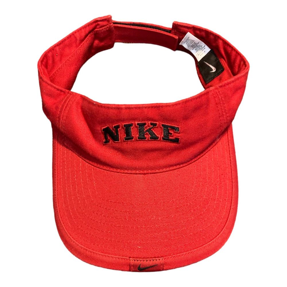 Nike Red Visor Hat